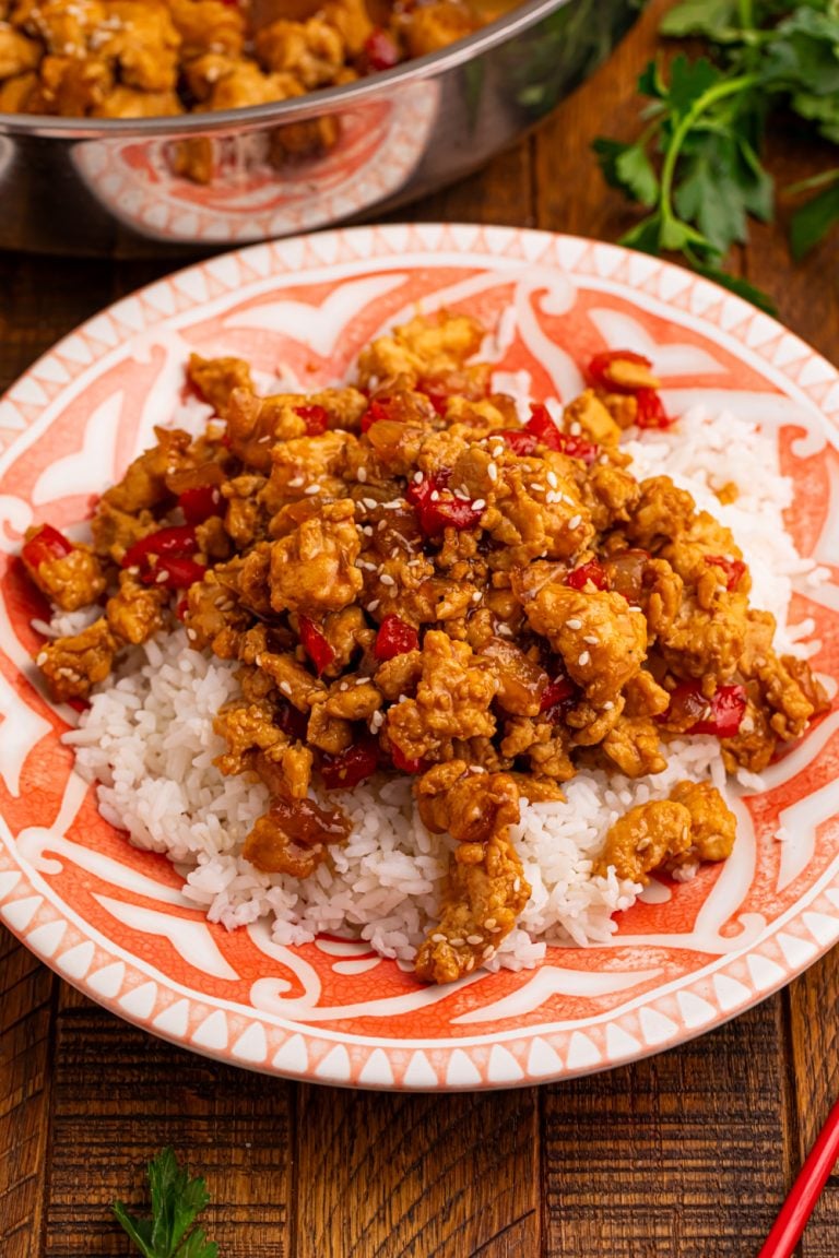 Teriyaki Ground Chicken Stir Fry